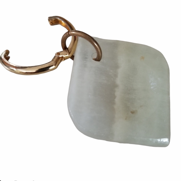 Vintage Boho Turquoise Agate & Moonstone Necklace - Picture 10 of 15